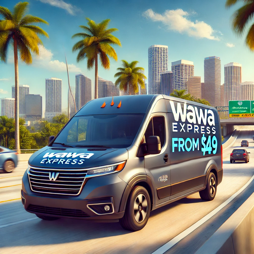 El Transporte Puerta a Puerta Más Ultra Económico de Florida con Wawa Express